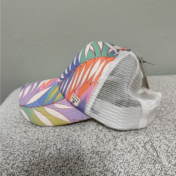 Billabong Heritage Mashup Trucker Hat Lilac Breeze - Picture 2 of 8